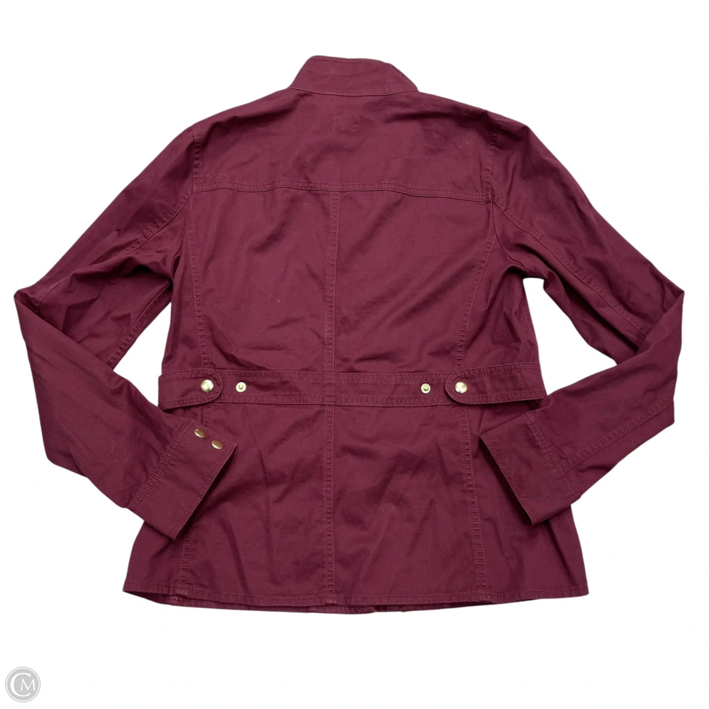 Jacket Utility By J. Crew In Maroon, Size: S
