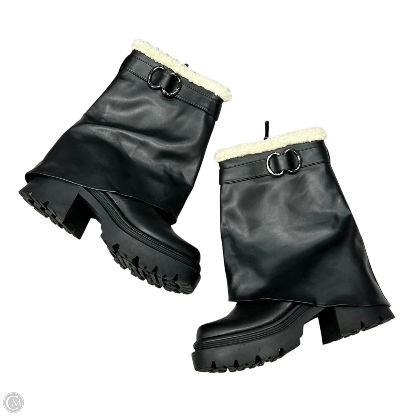 Boots Mid-calf Heels By Circus By Sam Edelman In Black, Size: 8