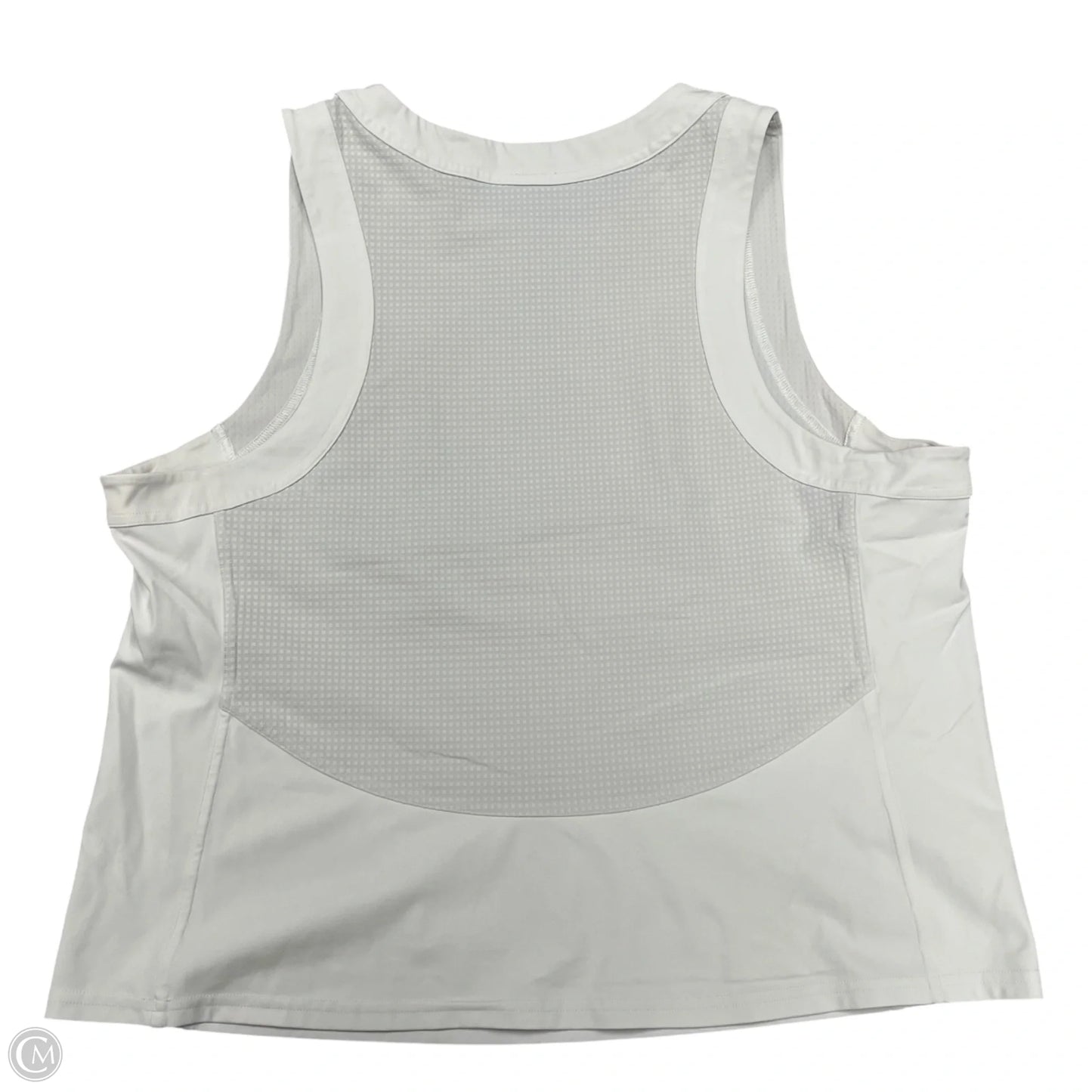 Athletic Tank Top By Lululemon In White, Size: M