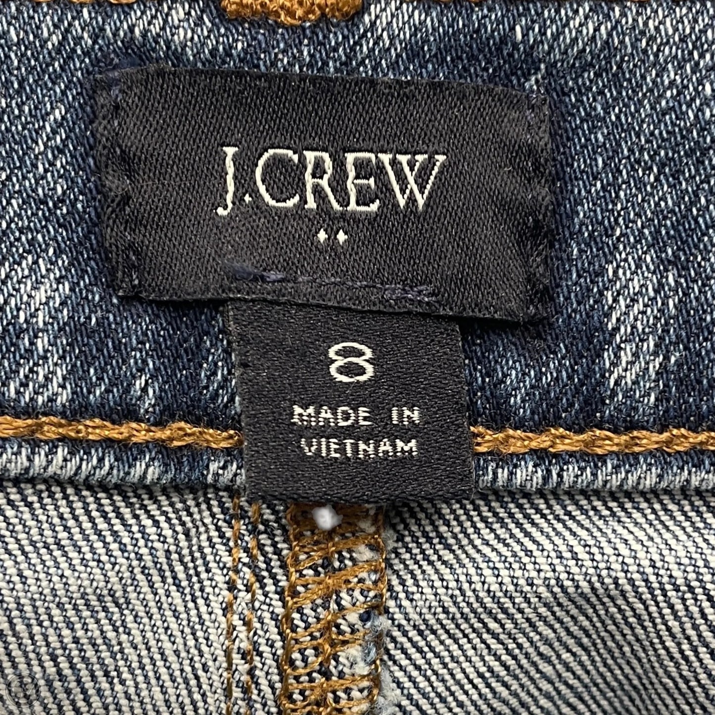 Skirt Midi By J. Crew In Blue Denim, Size: 8