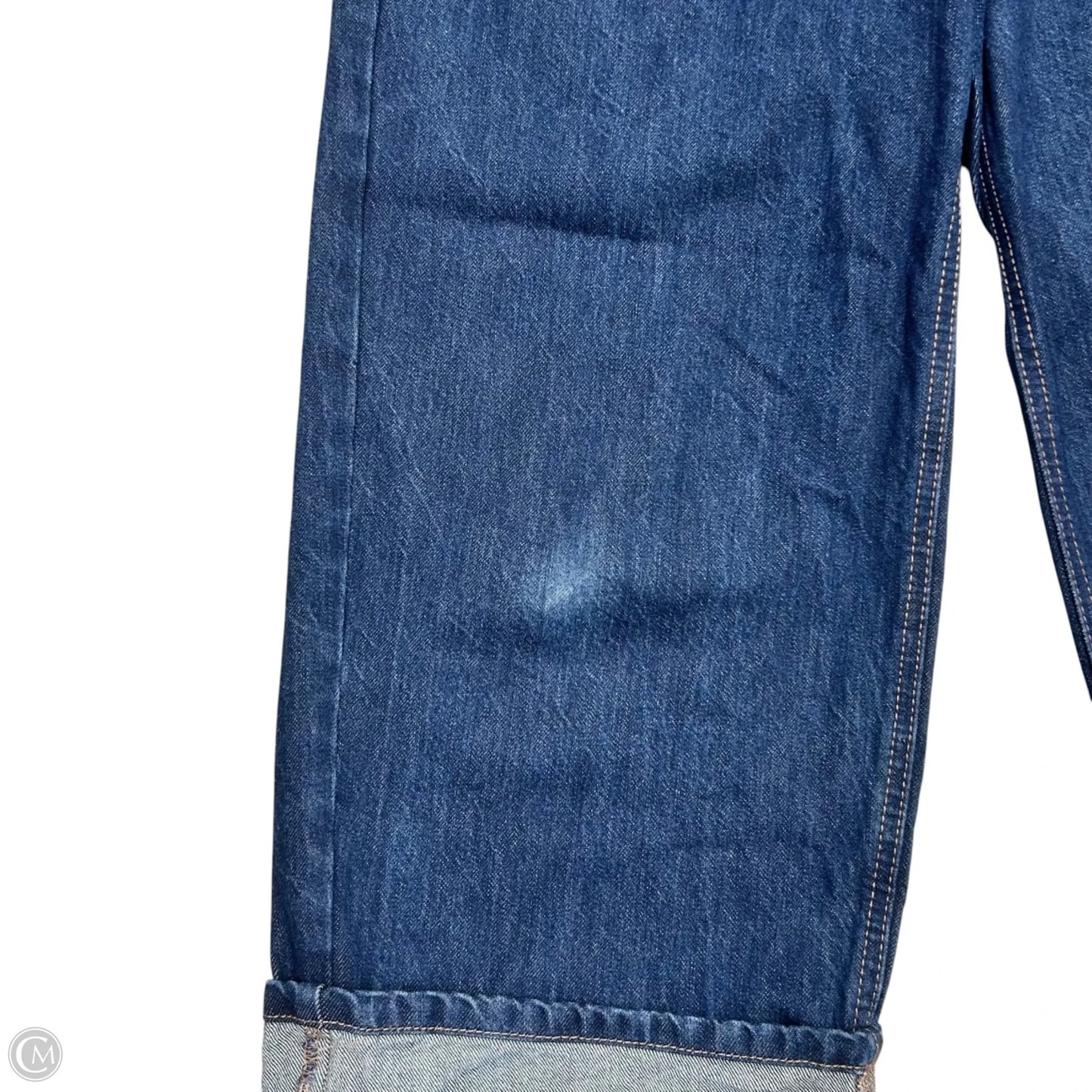 Jeans Wide Leg By Target x Kate Spade In Blue Denim, Size: 10