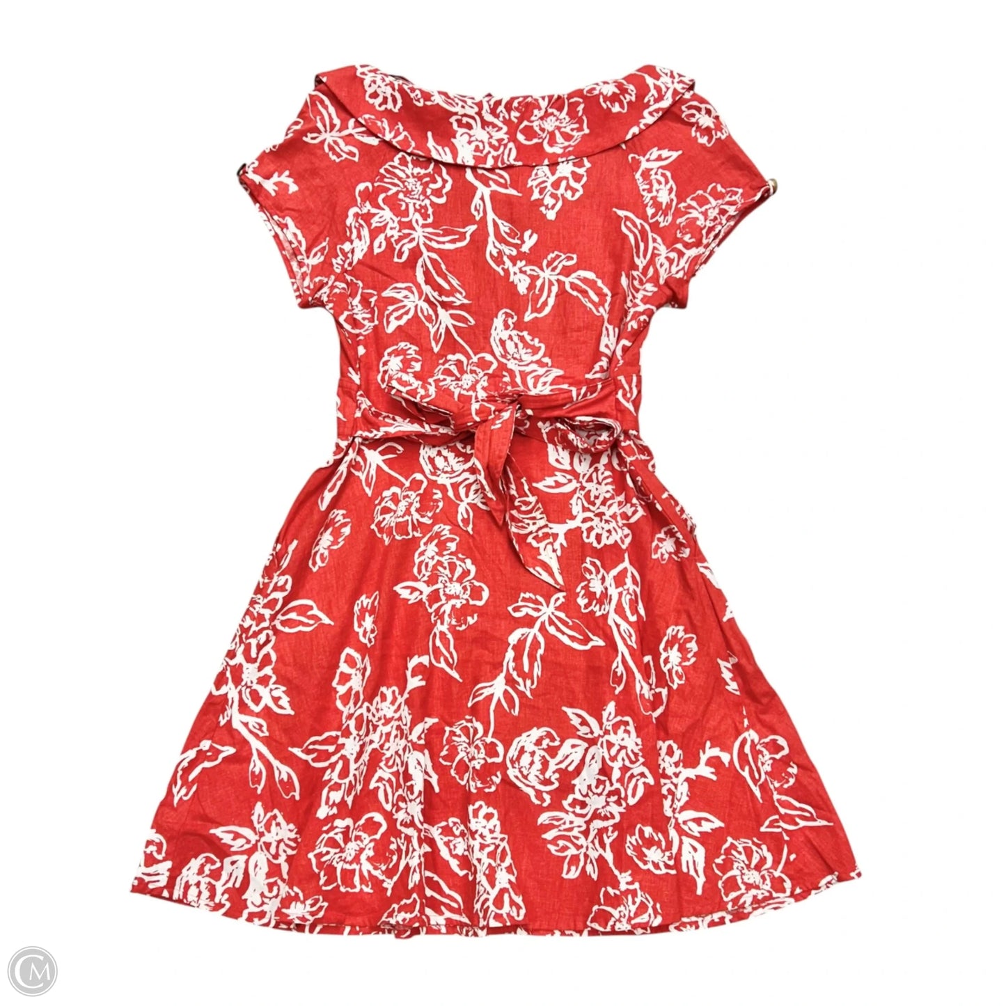 Dress Casual Short By Free People In Red & White, Size: M