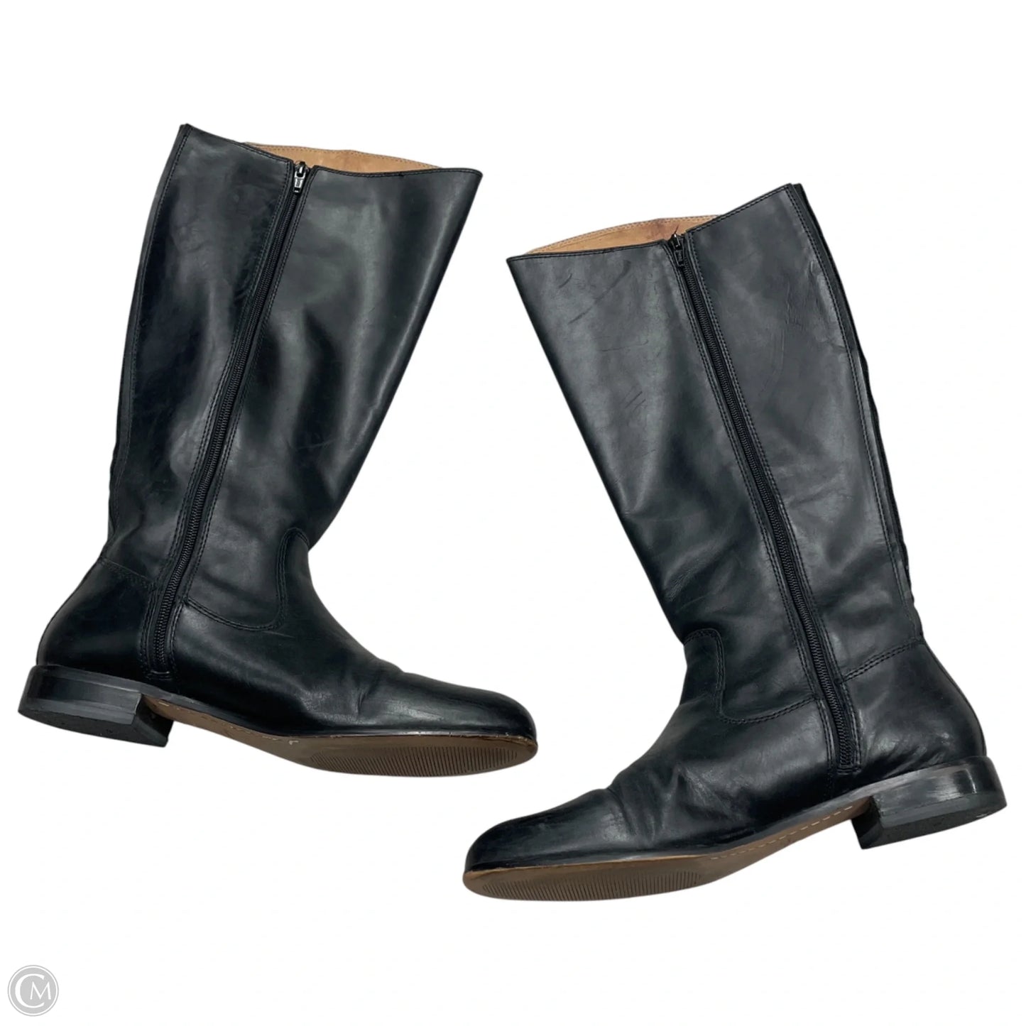 Boots Leather By Kenneth Cole In Black, Size: 11