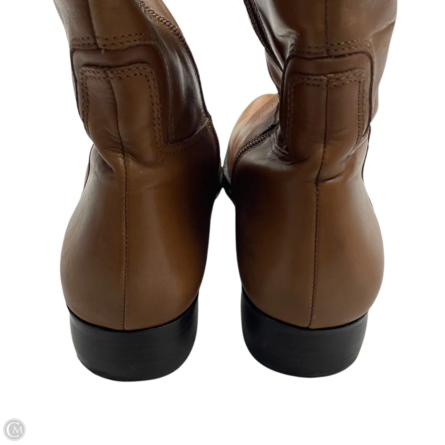 Boots Leather By Corso Como In Brown, Size: 11