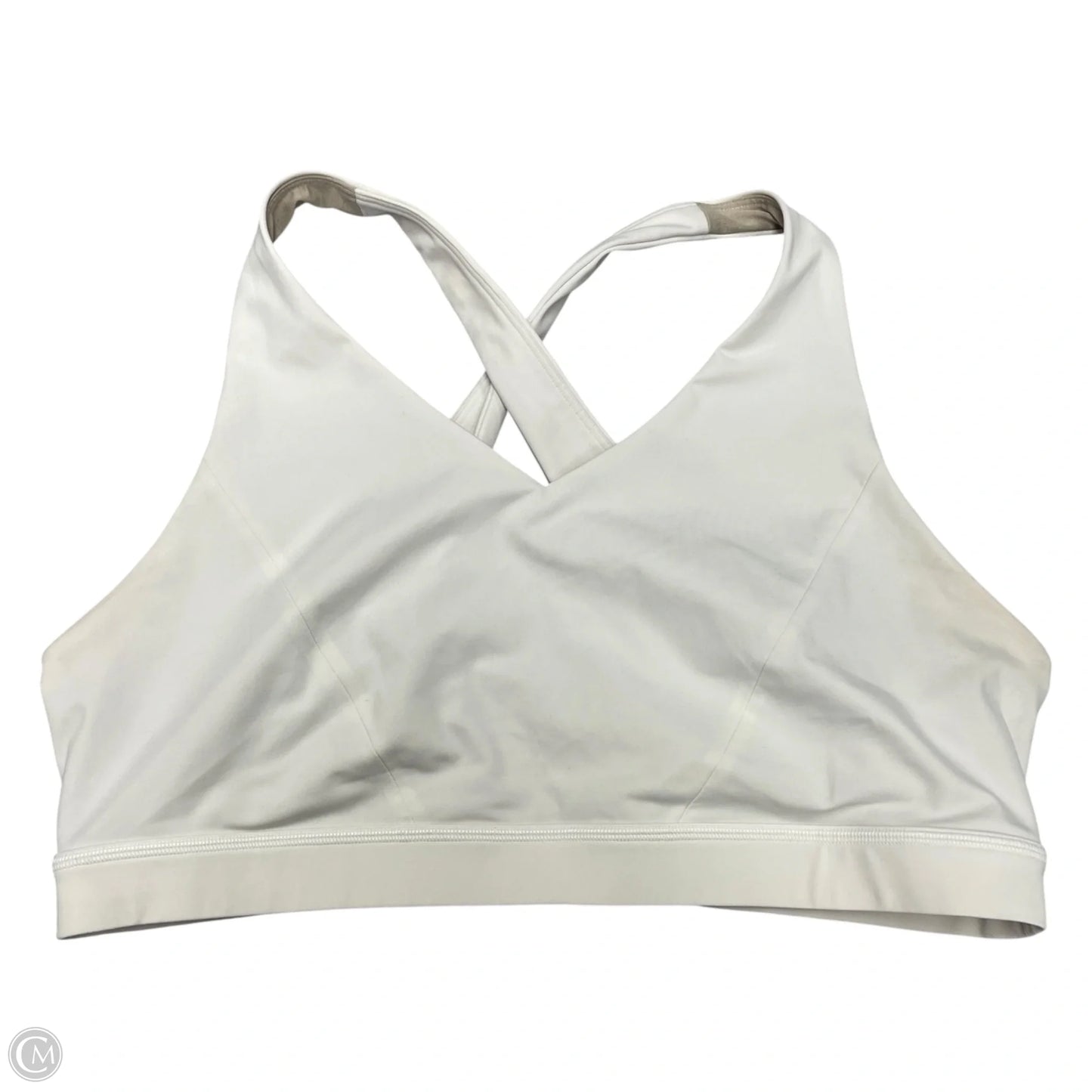 Athletic Bra By Lululemon In Ivory, Size: L
