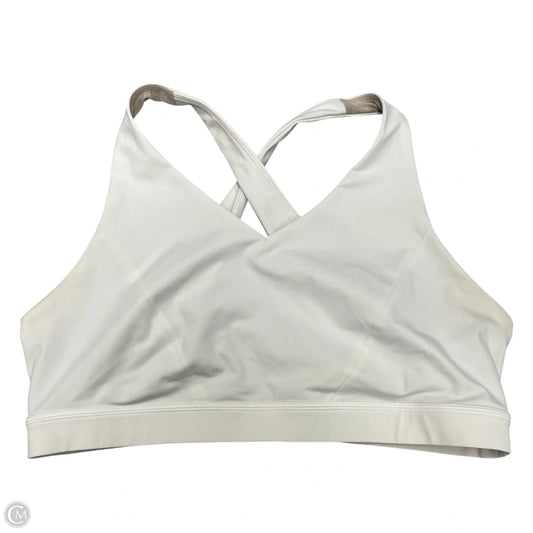 Athletic Bra By Lululemon In Ivory, Size: L