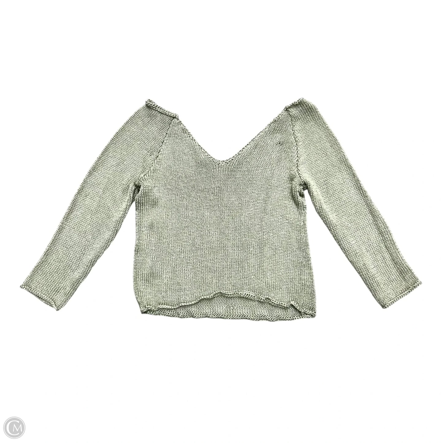 Sweater By Free People In Green, Size: L