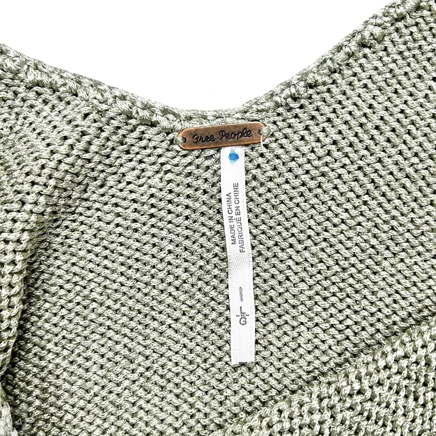 Sweater By Free People In Green, Size: L
