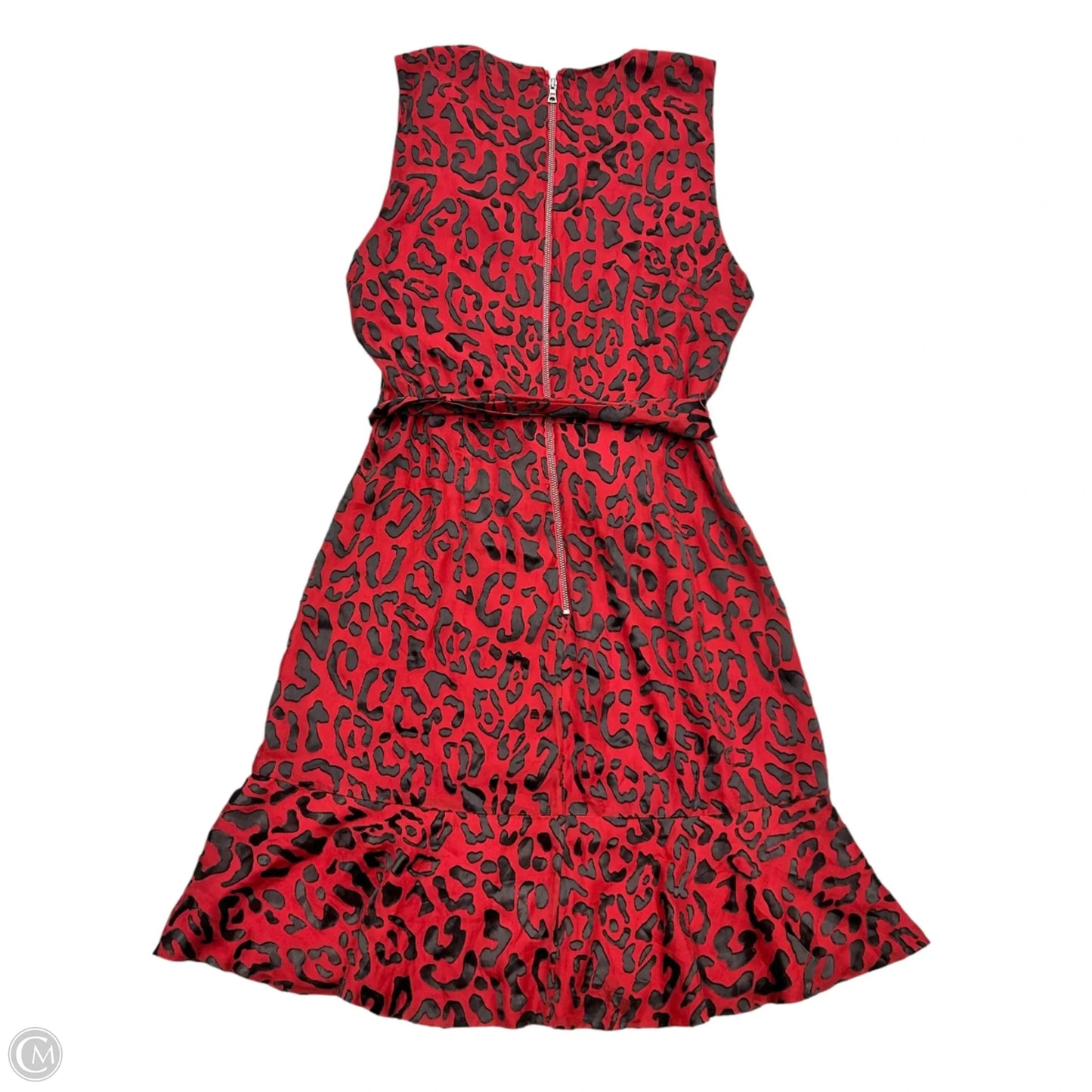 Dress Designer By Alice + Olivia In Black & Red, Size: S