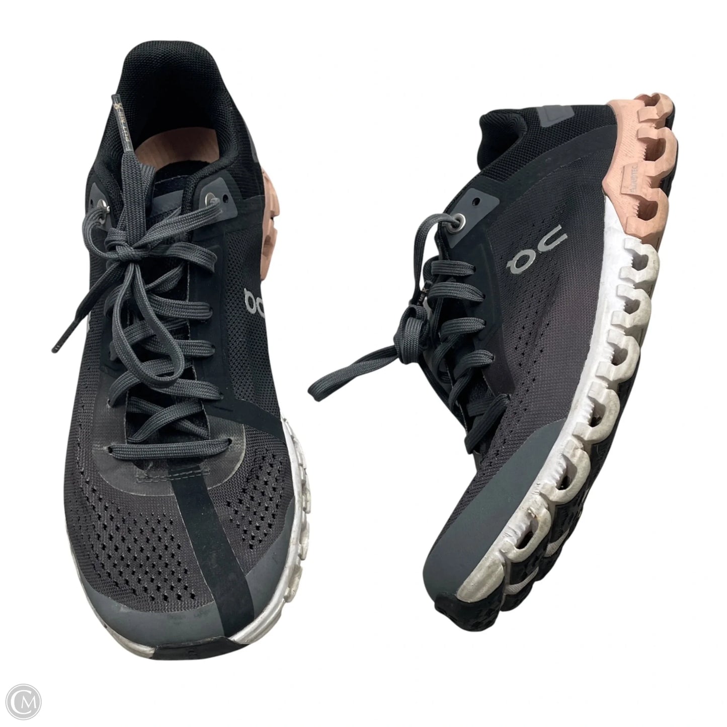 Shoes Athletic By On Cloud In Grey & Pink, Size: 7