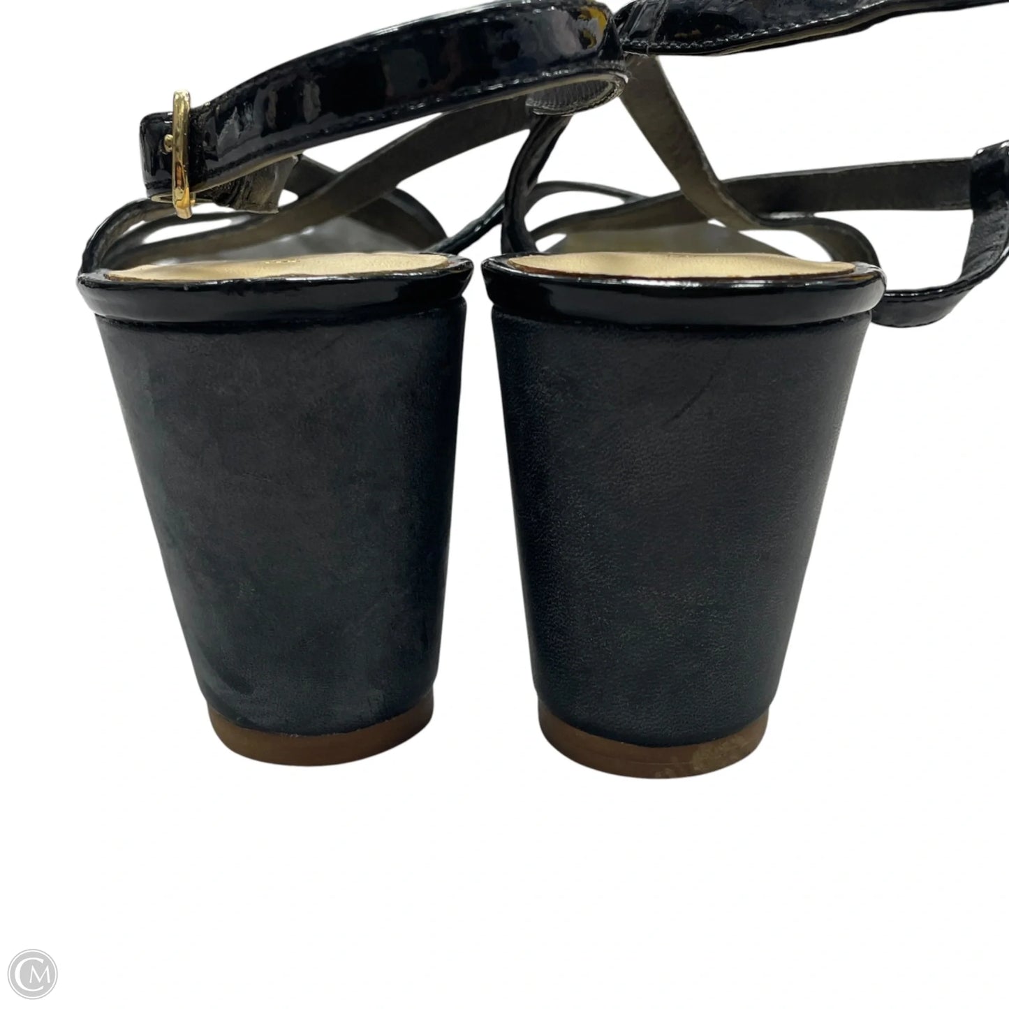 Sandals Designer By Kate Spade In Black, Size: 7.5