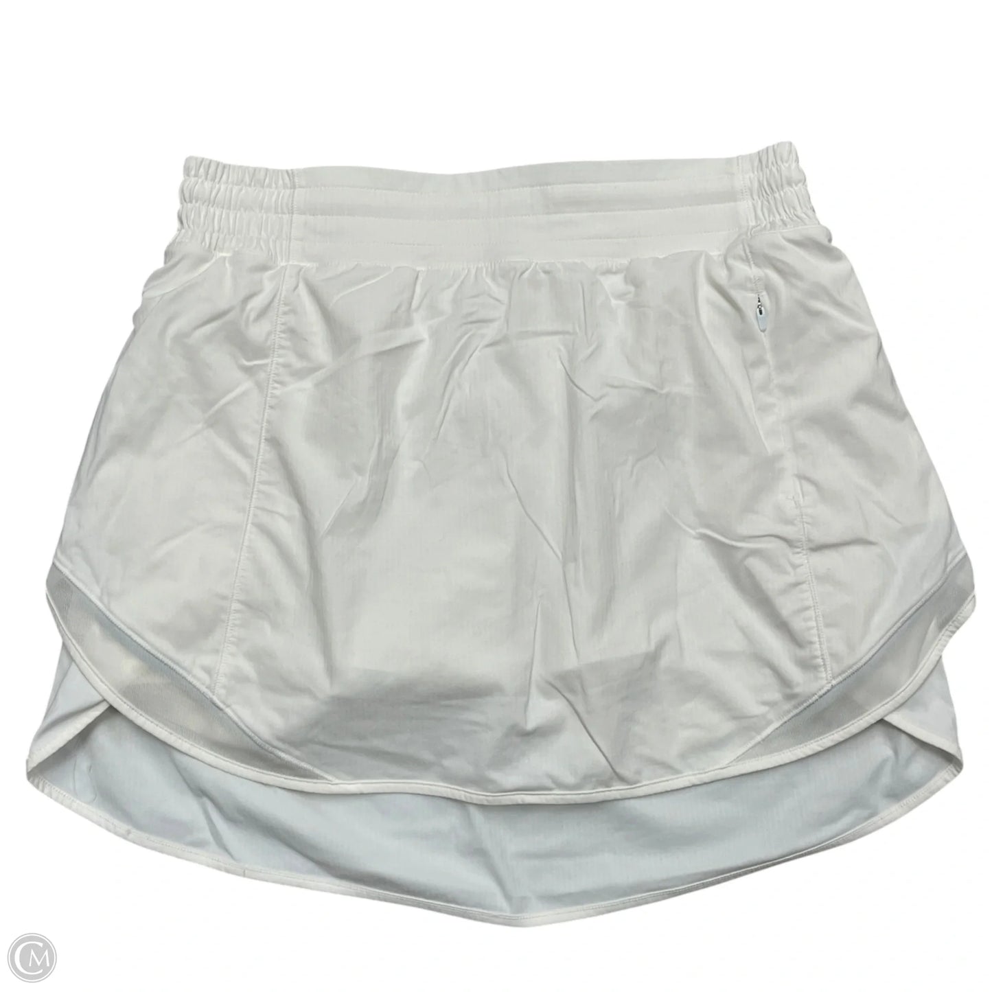 Athletic Skort By Lululemon In Yellow, Size: M