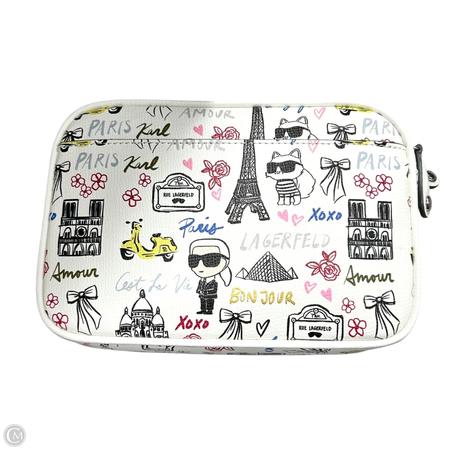 Crossbody Designer By Karl Lagerfeld, Size: Small