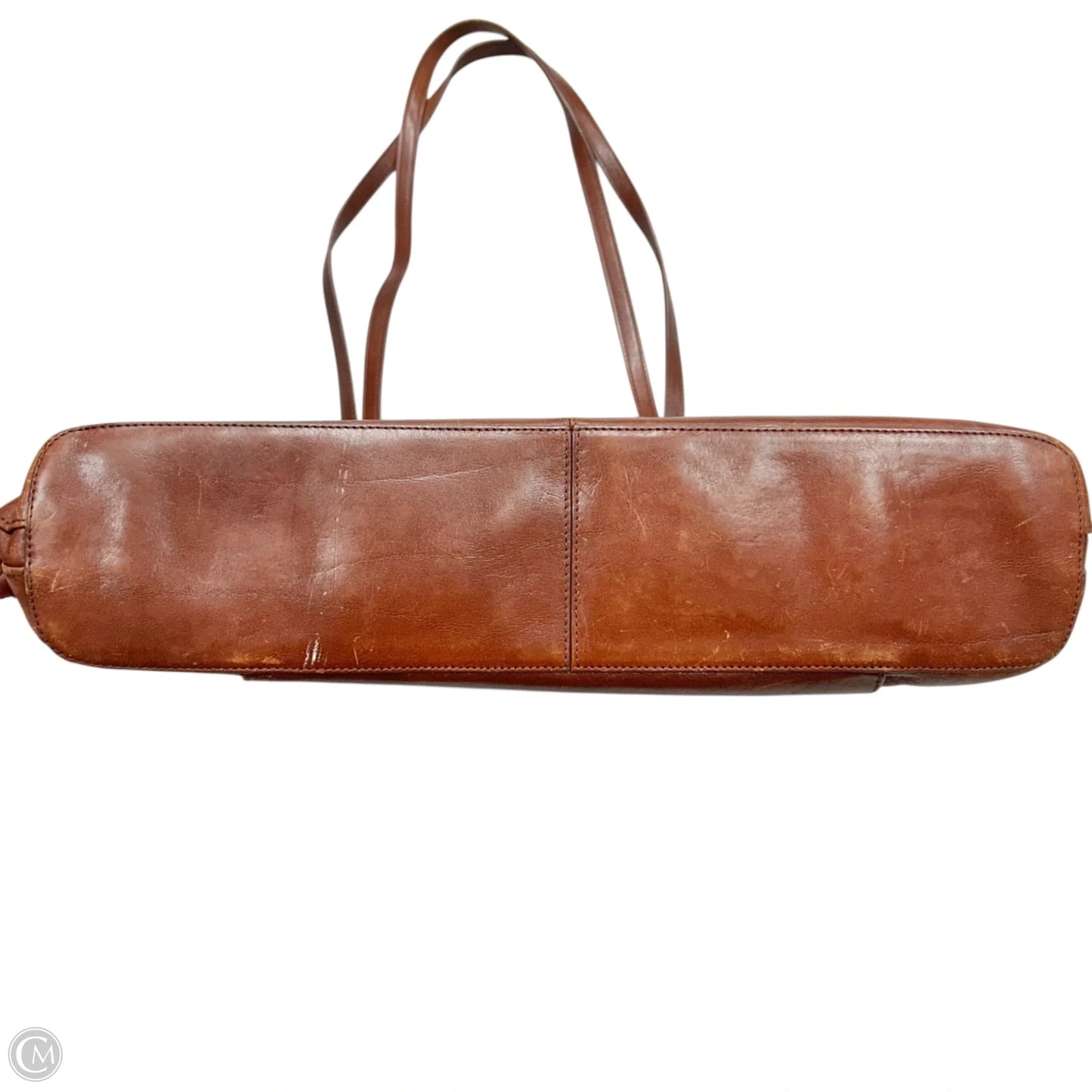 Handbag Leather By Hobo Intl, Size: Large