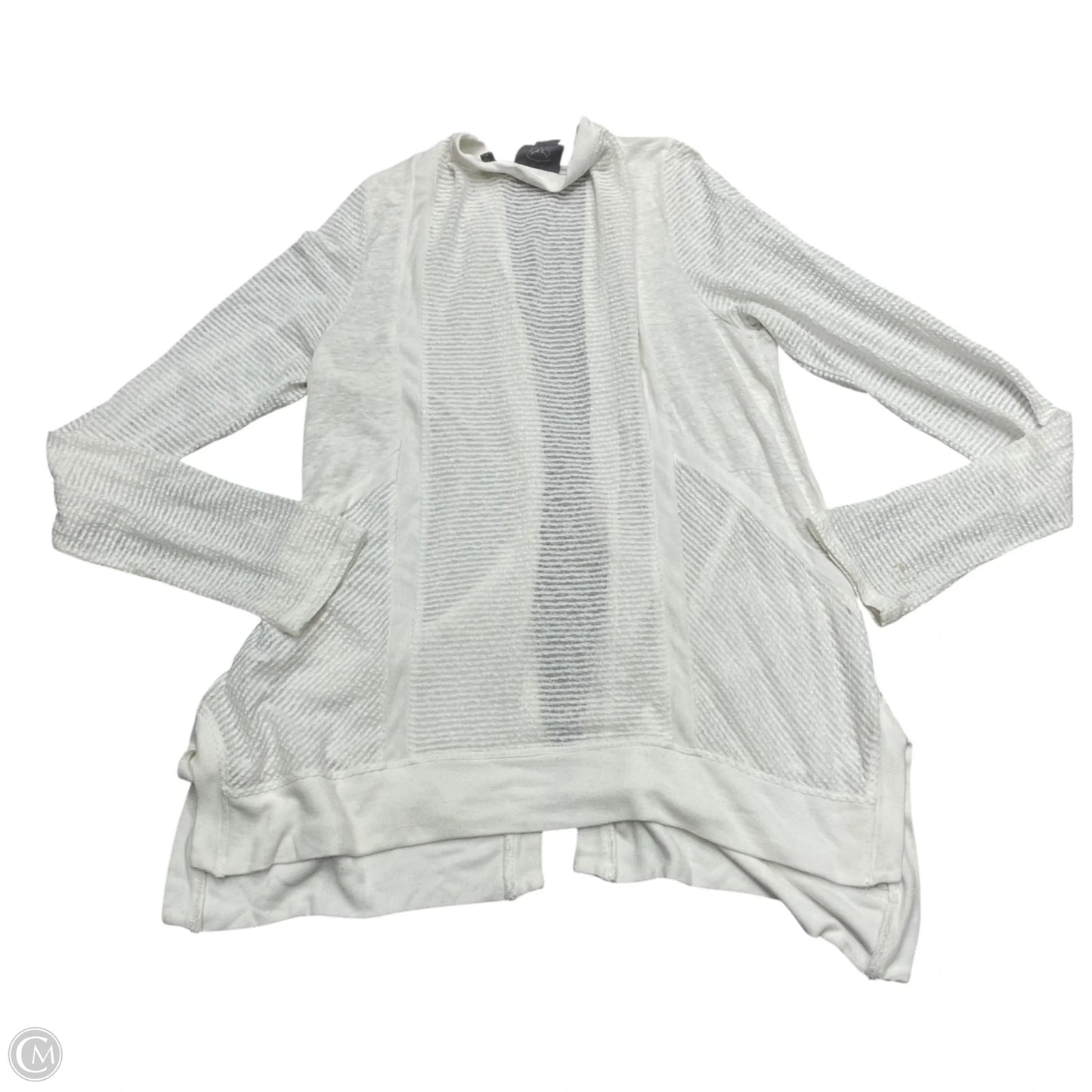 Cardigan By Anthropologie In White, Size: M