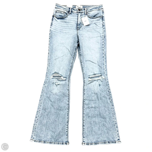 Jeans Boot Cut By Bke In Blue Denim, Size: 16L