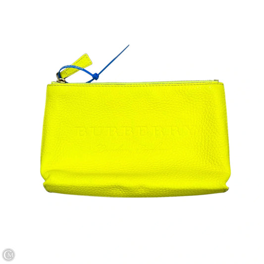 Clutch Luxury Designer By Burberry, Size: Large