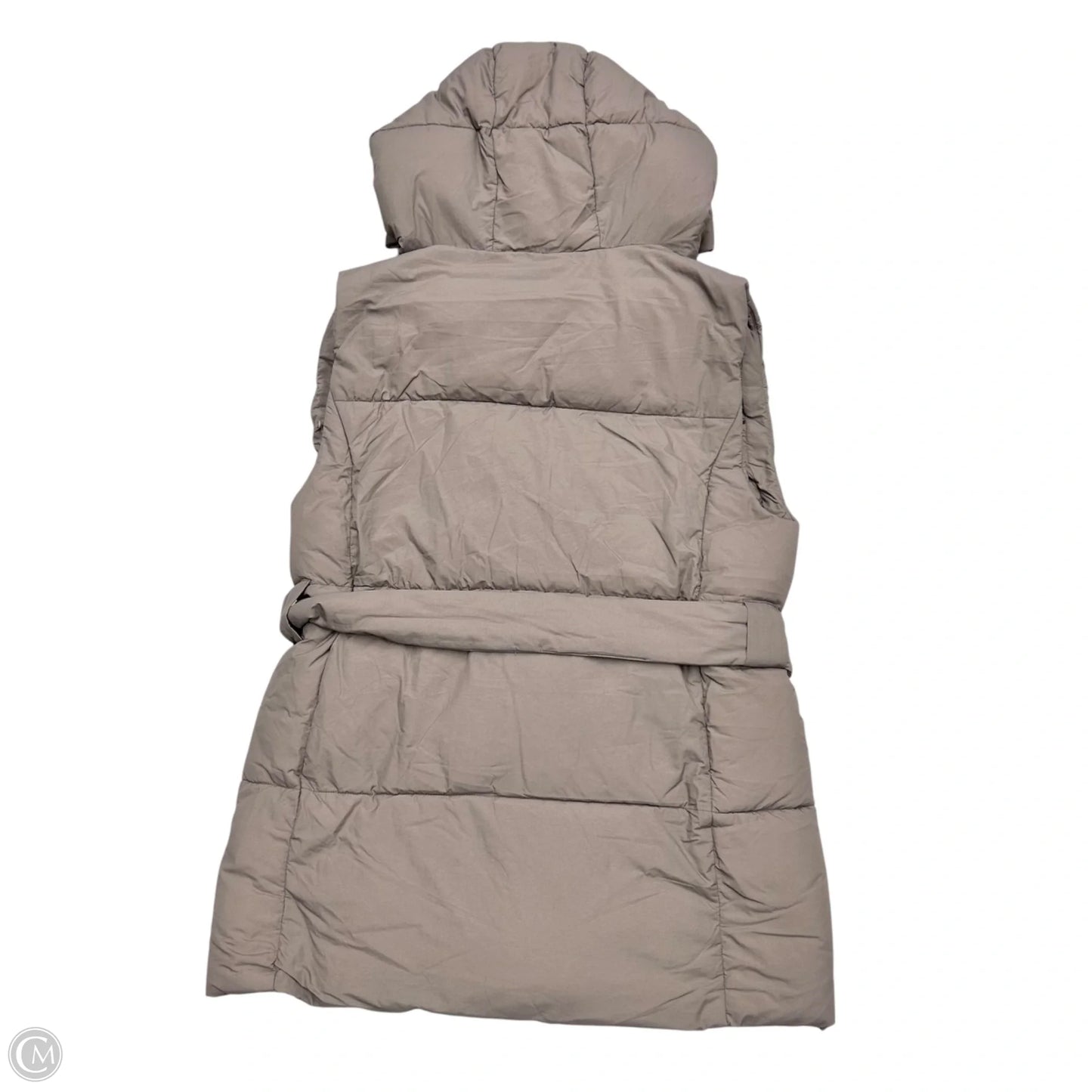 Vest Puffer & Quilted By Gap In Taupe, Size: M