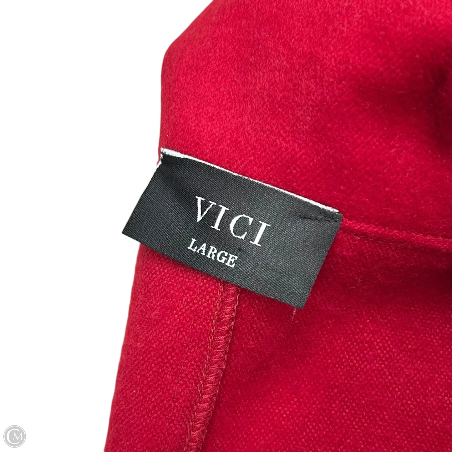 Coat Peacoat By Vici In Red, Size: L