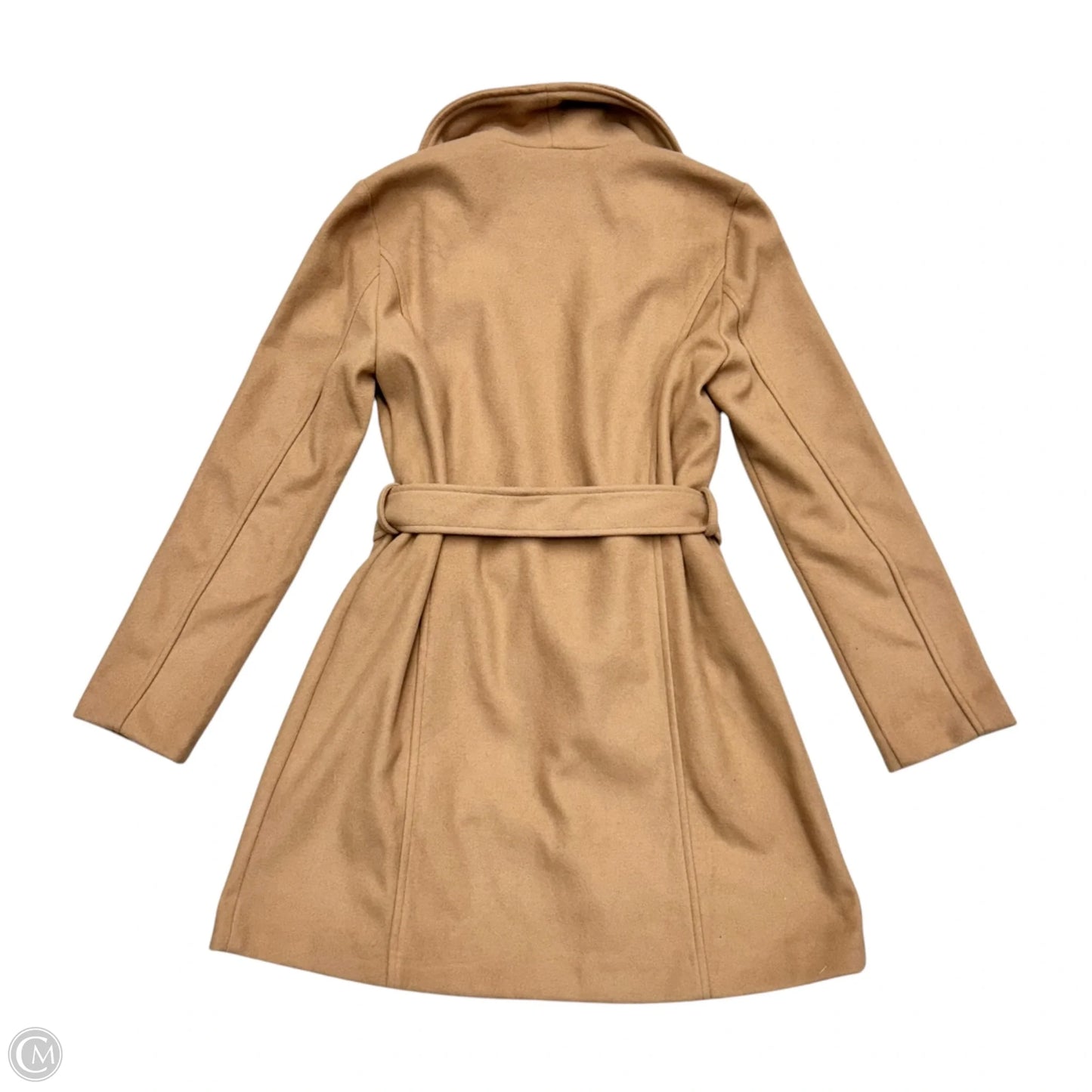 Coat Peacoat By Be Cool In Brown, Size: M