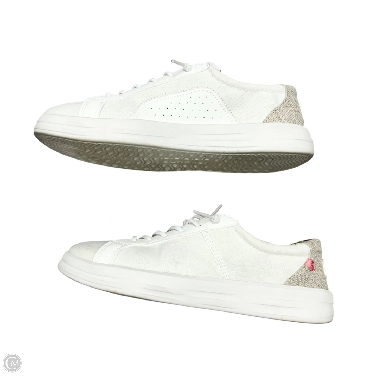 Shoes Sneakers By Hey Dude In White, Size: 8