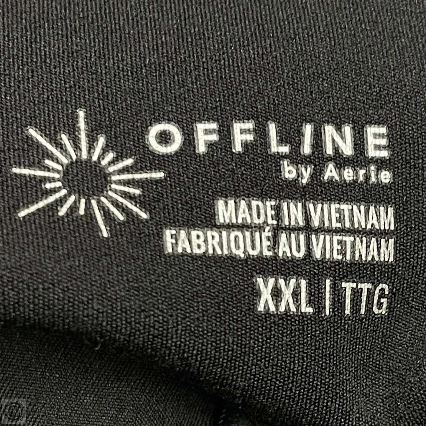 Athletic Skort By Offline In Black, Size: 2x