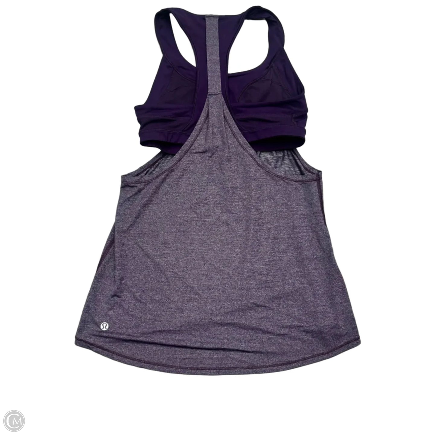 Athletic Tank Top By Lululemon In Purple, Size: S