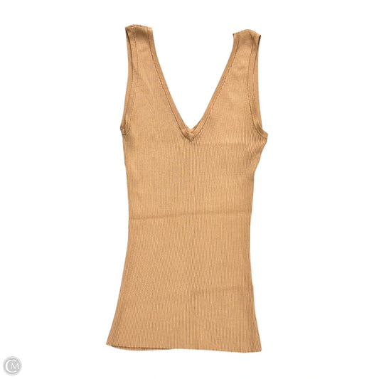 Top Sleeveless By Zimmermann In Tan, Size: S