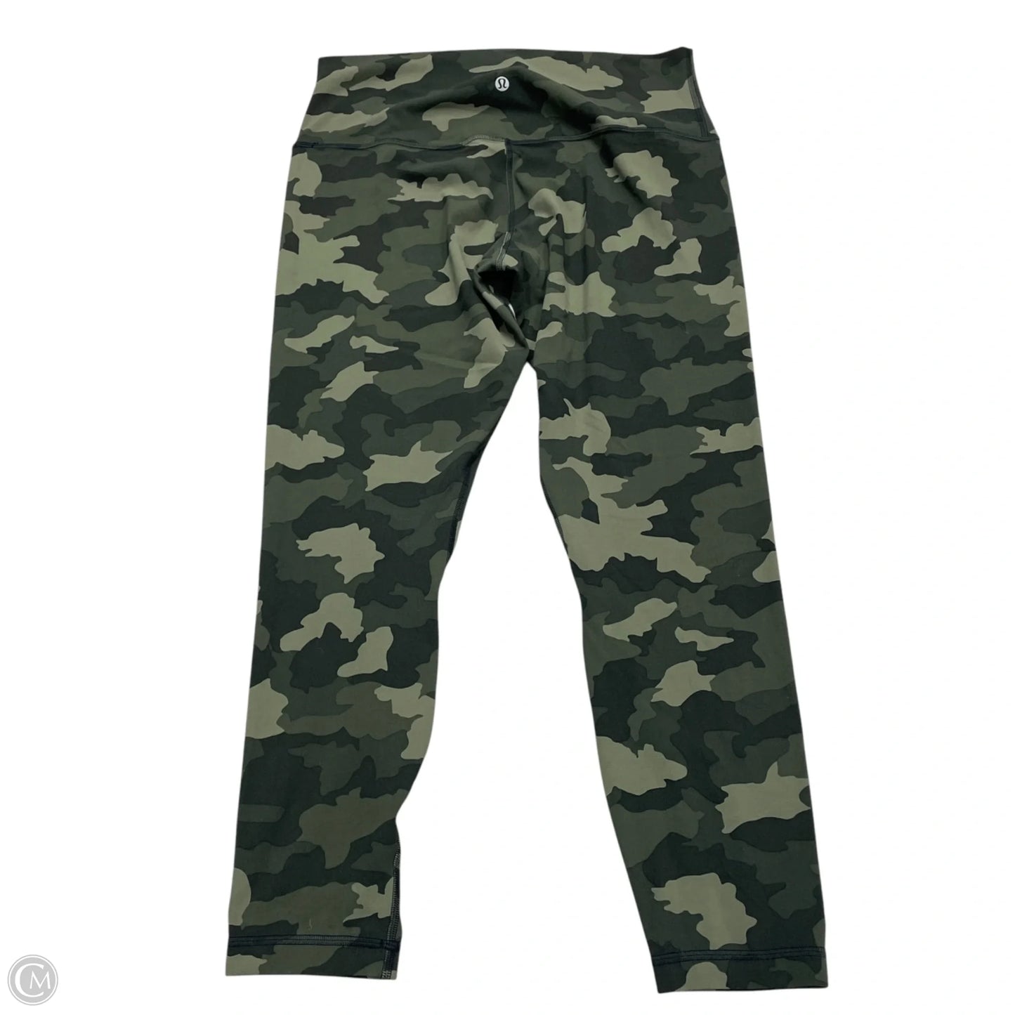 Athletic Leggings By Lululemon In Camouflage Print, Size: L