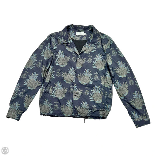 Jacket Other By Vince In Blue & Green, Size: M