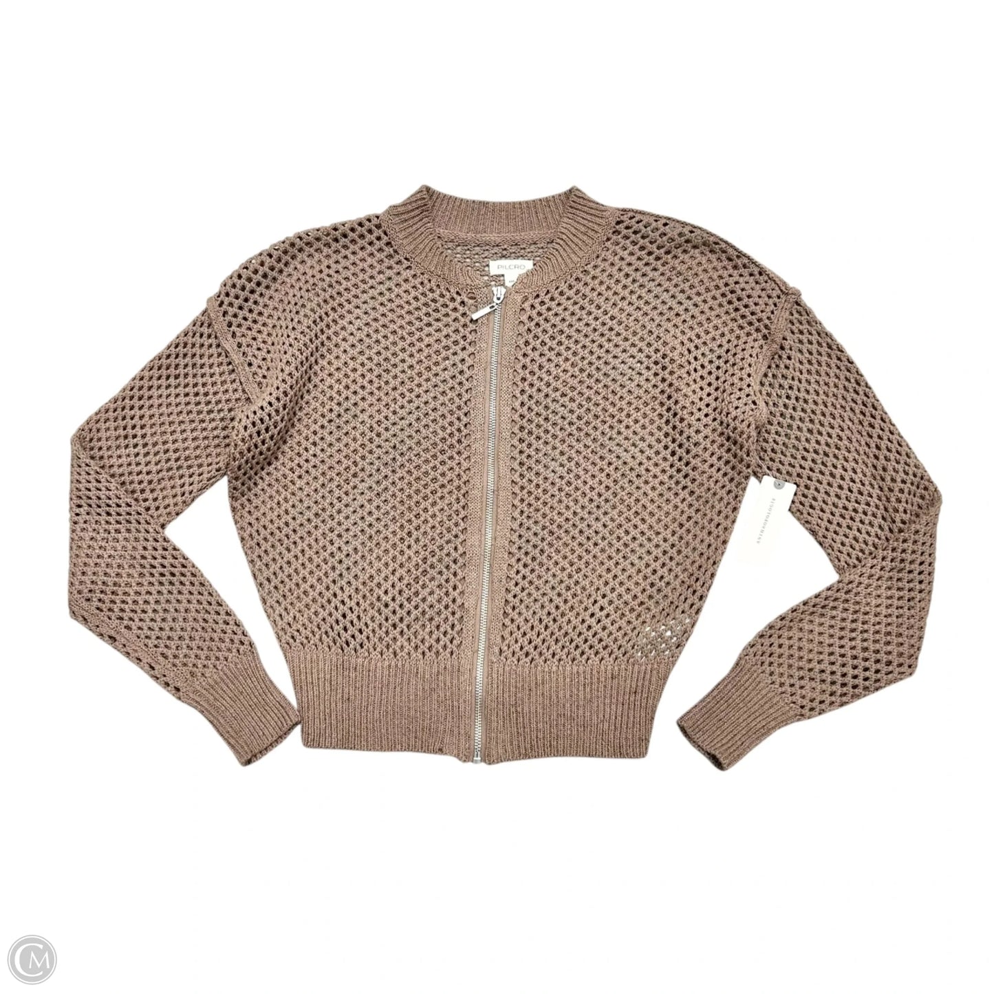 Sweater Cardigan By Pilcro In Brown, Size: Xxs