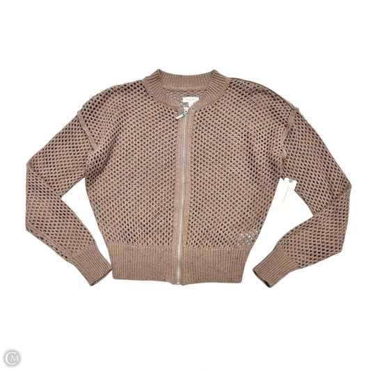 Sweater Cardigan By Pilcro In Brown, Size: Xxs