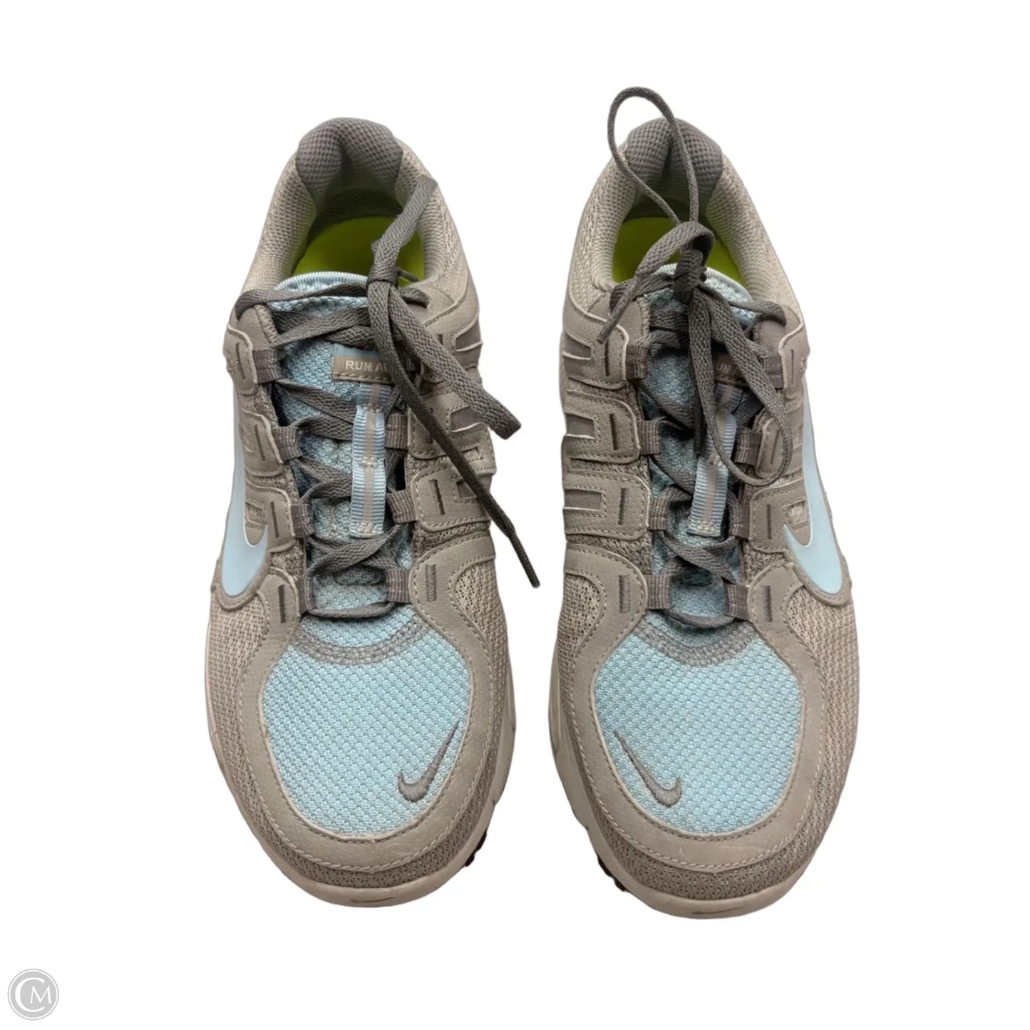 Shoes Athletic By Nike In Blue & Grey, Size: 8