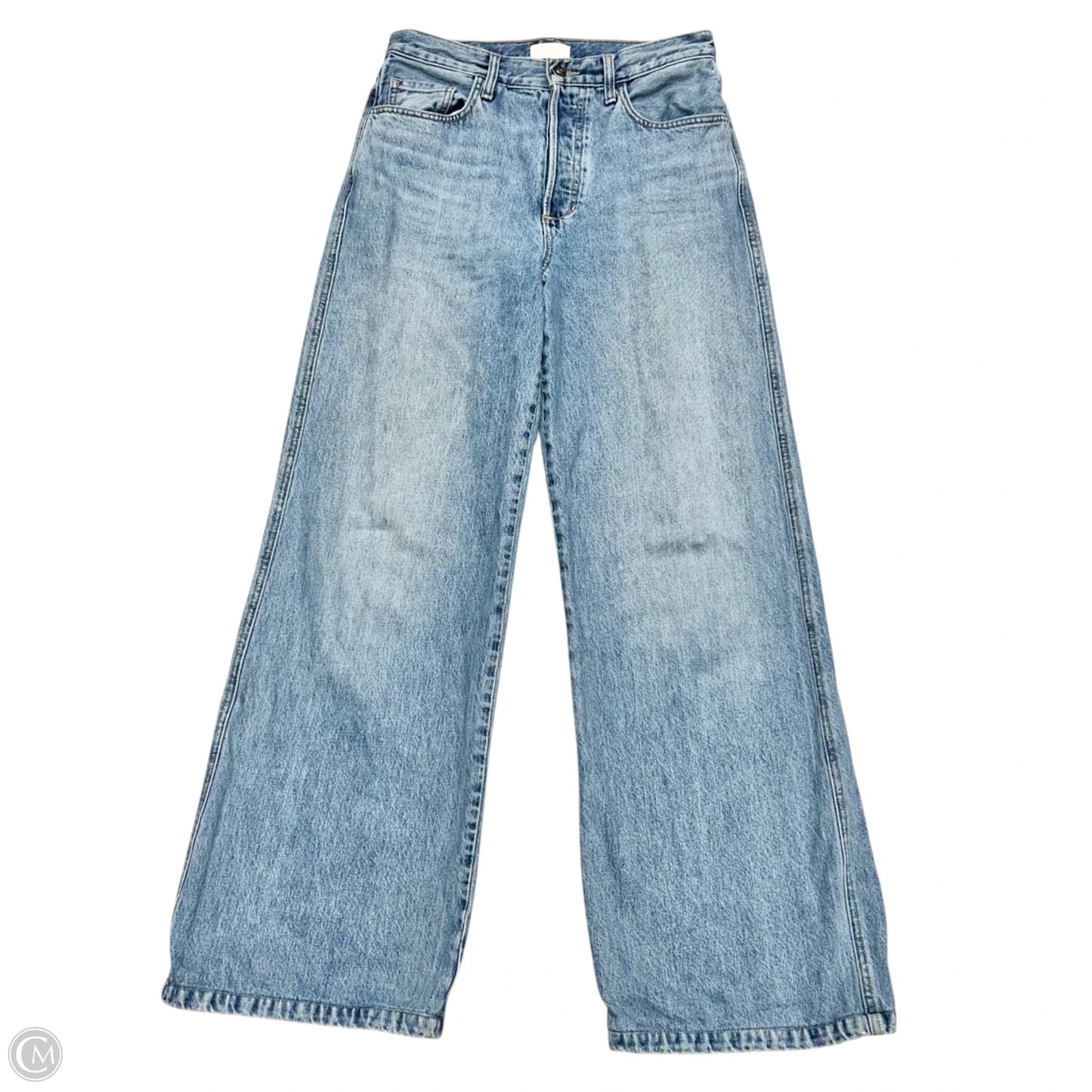 Jeans Wide Leg By Favorite Daughter In Blue Denim, Size: 4