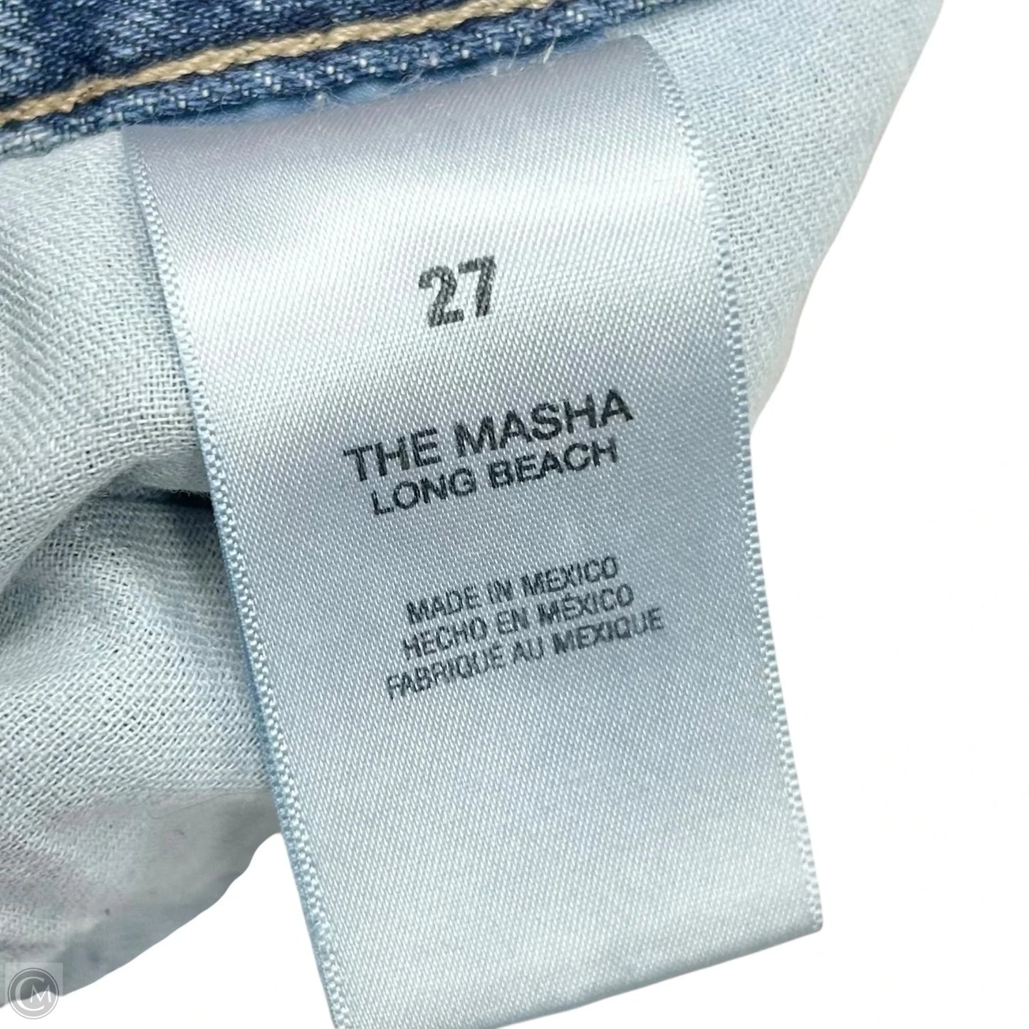 Jeans Wide Leg By Favorite Daughter In Blue Denim, Size: 4