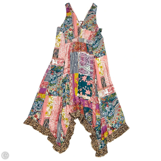 Dress Party Long By Anthropologie In Multi-colored, Size: Xl