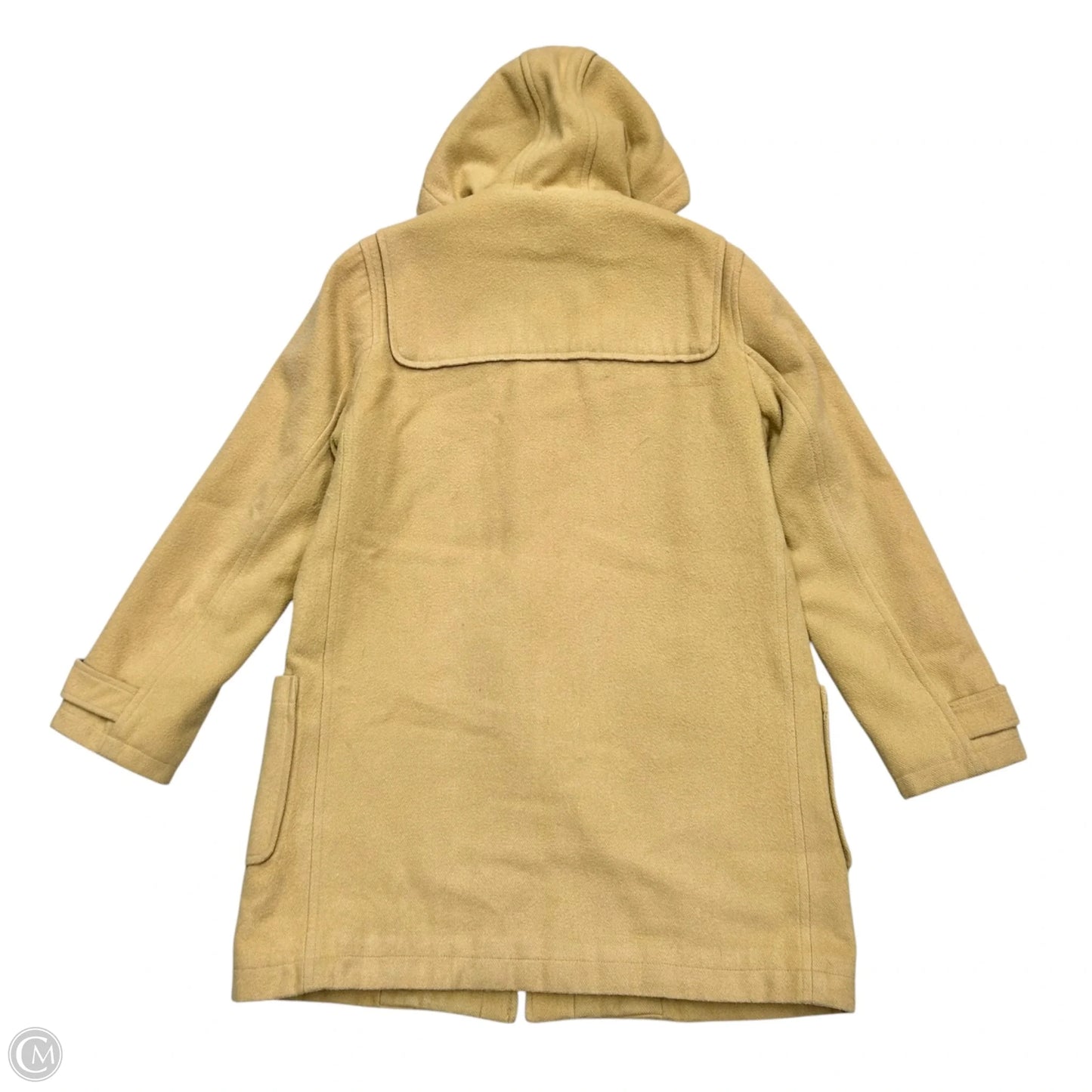 Coat Peacoat By Abercrombie And Fitch In Tan, Size: L