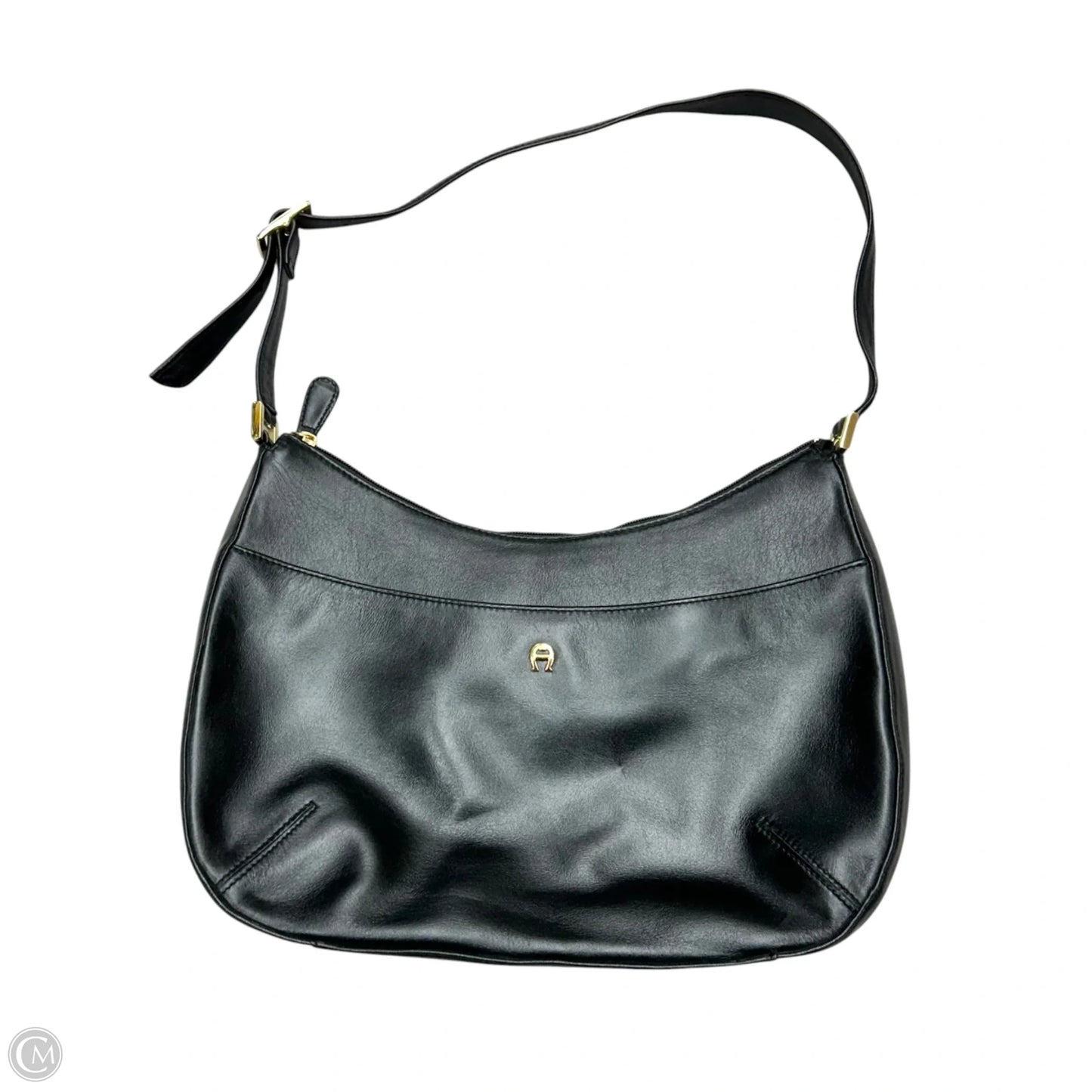 Handbag Leather By Etienne Aigner, Size: Medium