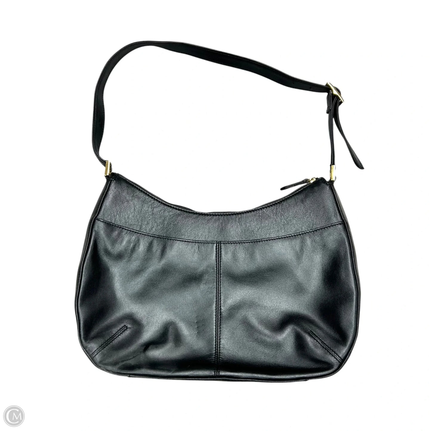 Handbag Leather By Etienne Aigner, Size: Medium