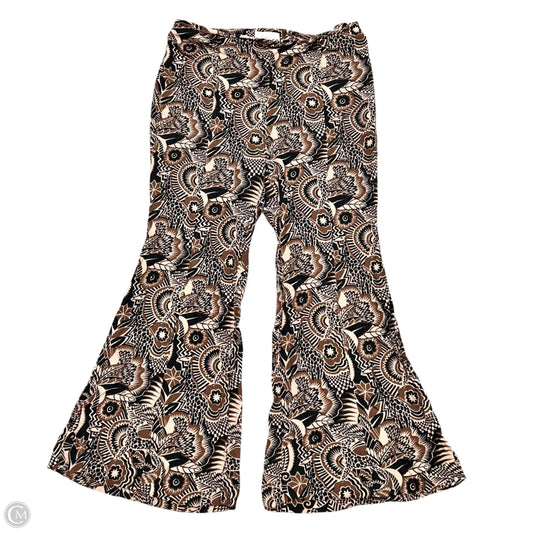 Pants Other By Anthropologie In Black & Brown, Size: 14