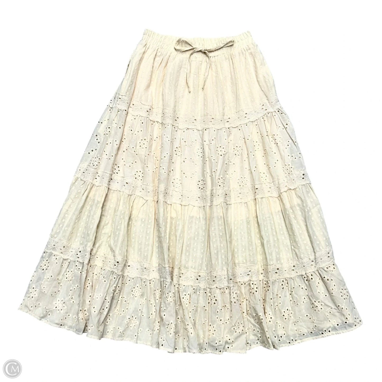 Skirt Maxi By &merci In Cream, Size: S