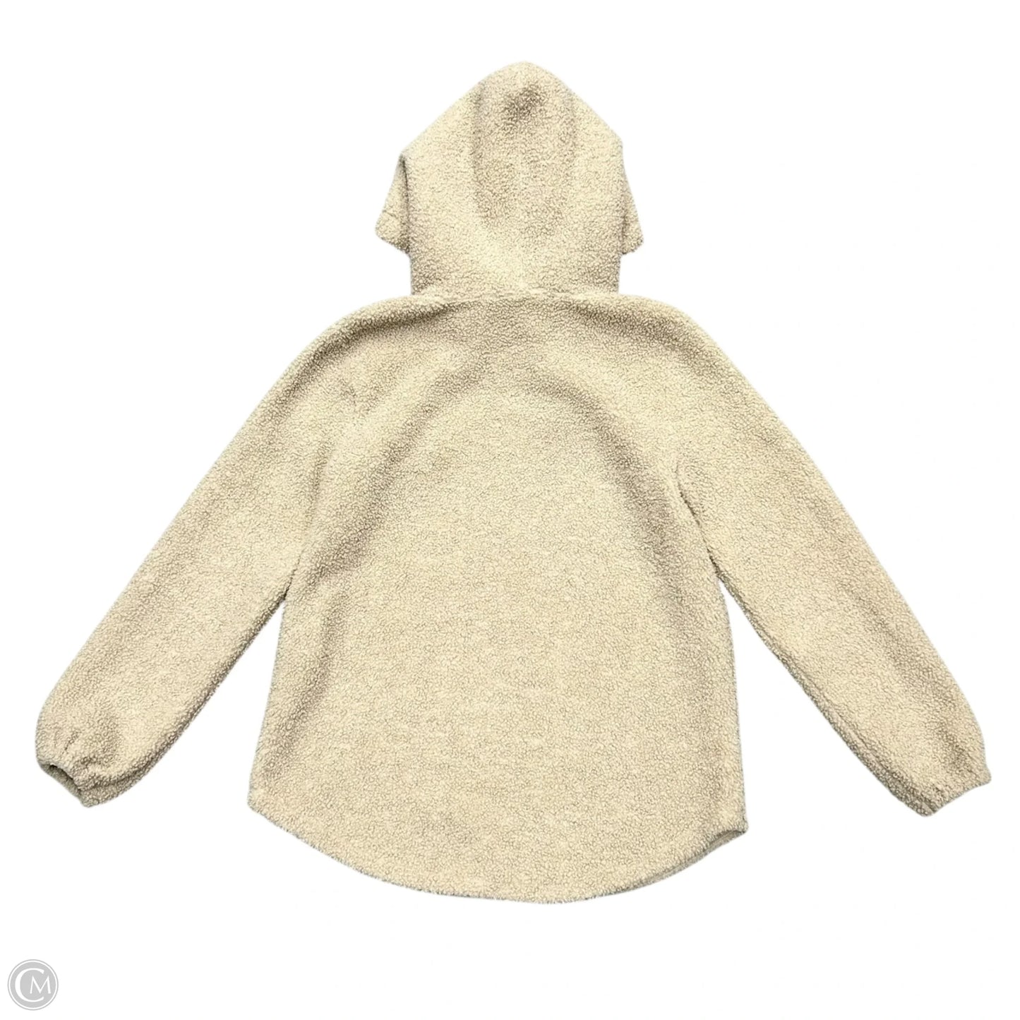 Jacket Faux Fur & Sherpa By Loft In Tan, Size: M