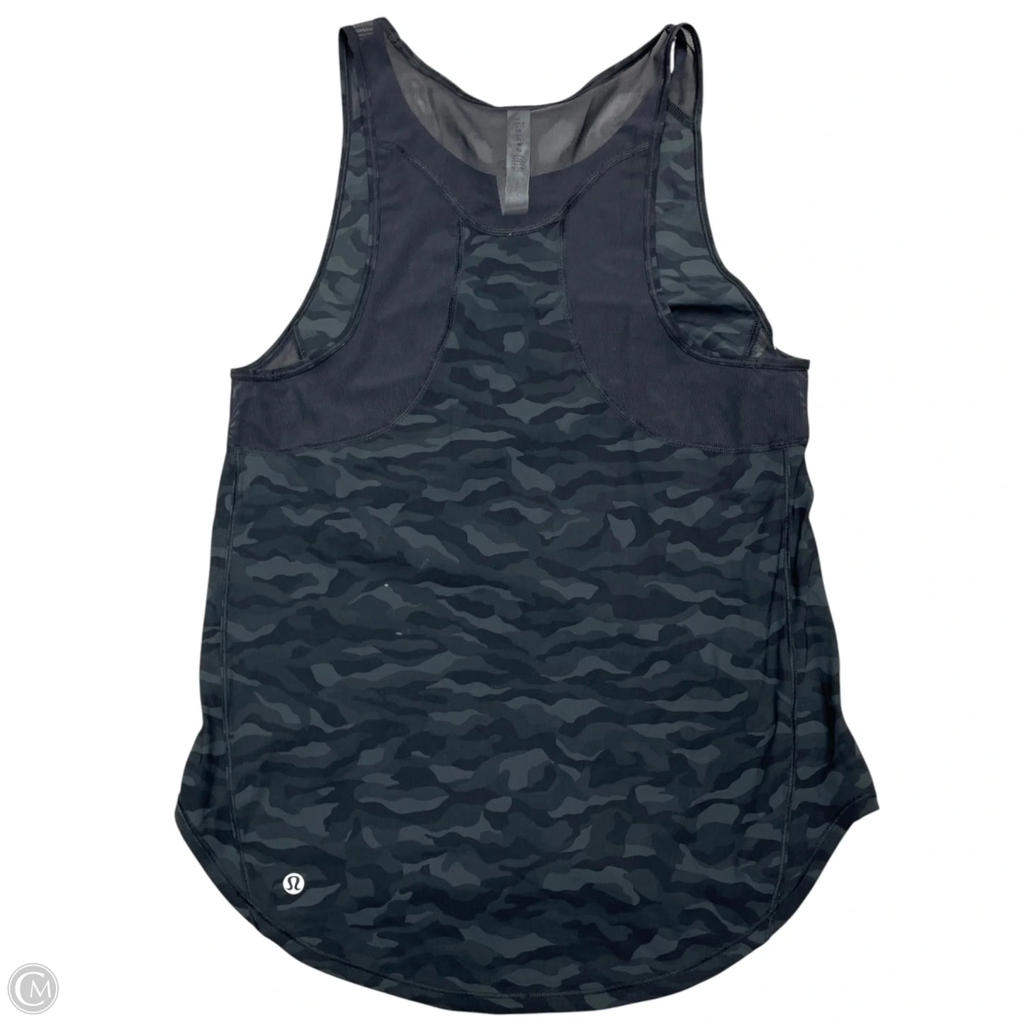 Athletic Tank Top By Lululemon In Camouflage Print, Size: S