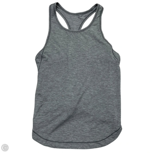 Athletic Tank Top By Lululemon In Grey, Size: S