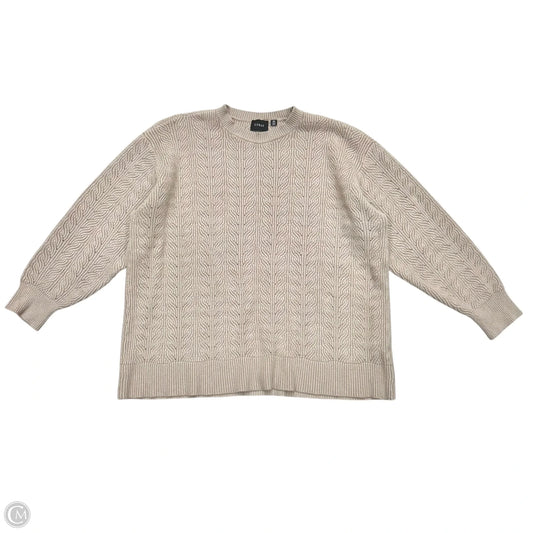 Sweater By Cyrus In Taupe, Size: 3x