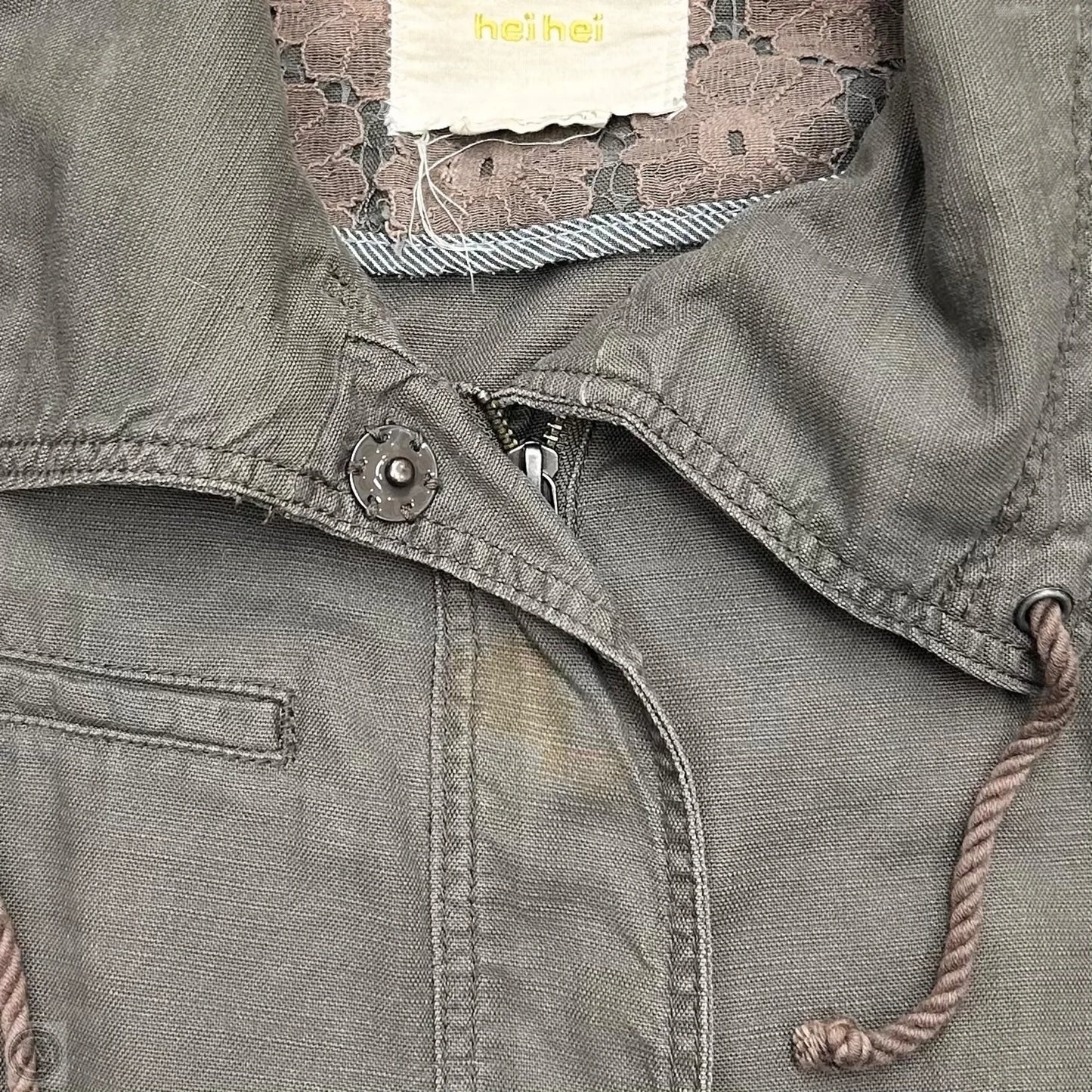 Jacket Utility By Anthropologie In Green, Size: S