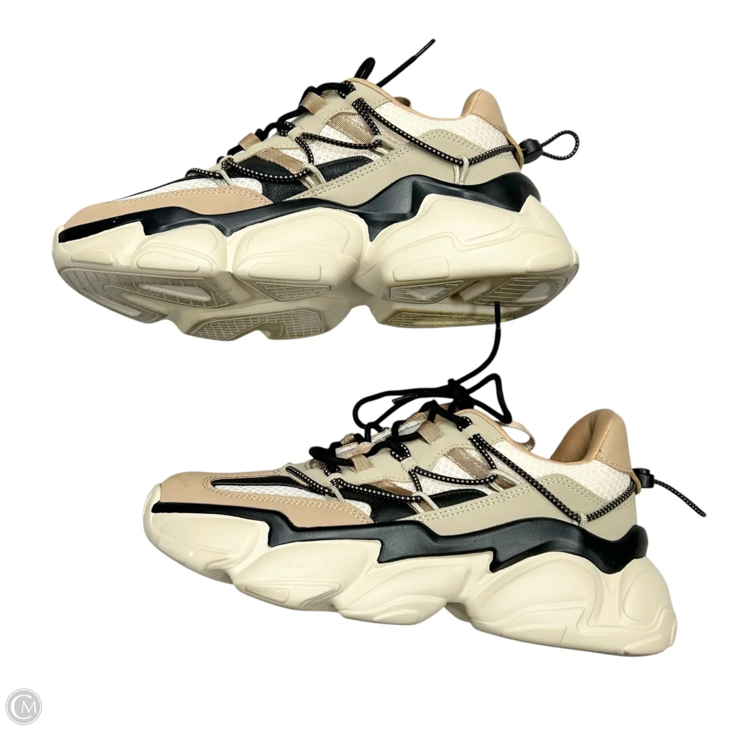 Shoes Athletic By Steve Madden In Brown & Cream, Size: 8.5