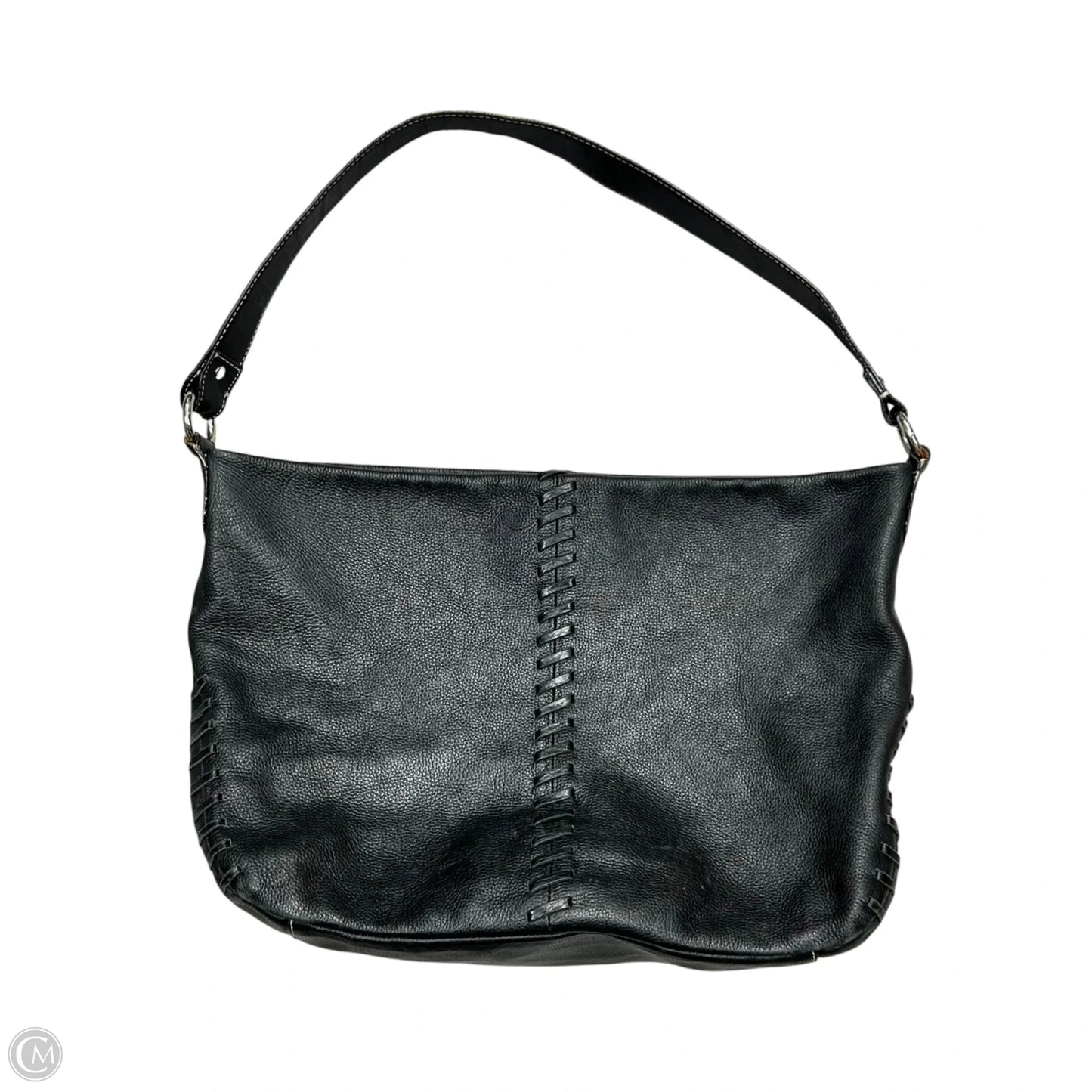 Handbag Leather By Clarks, Size: Medium