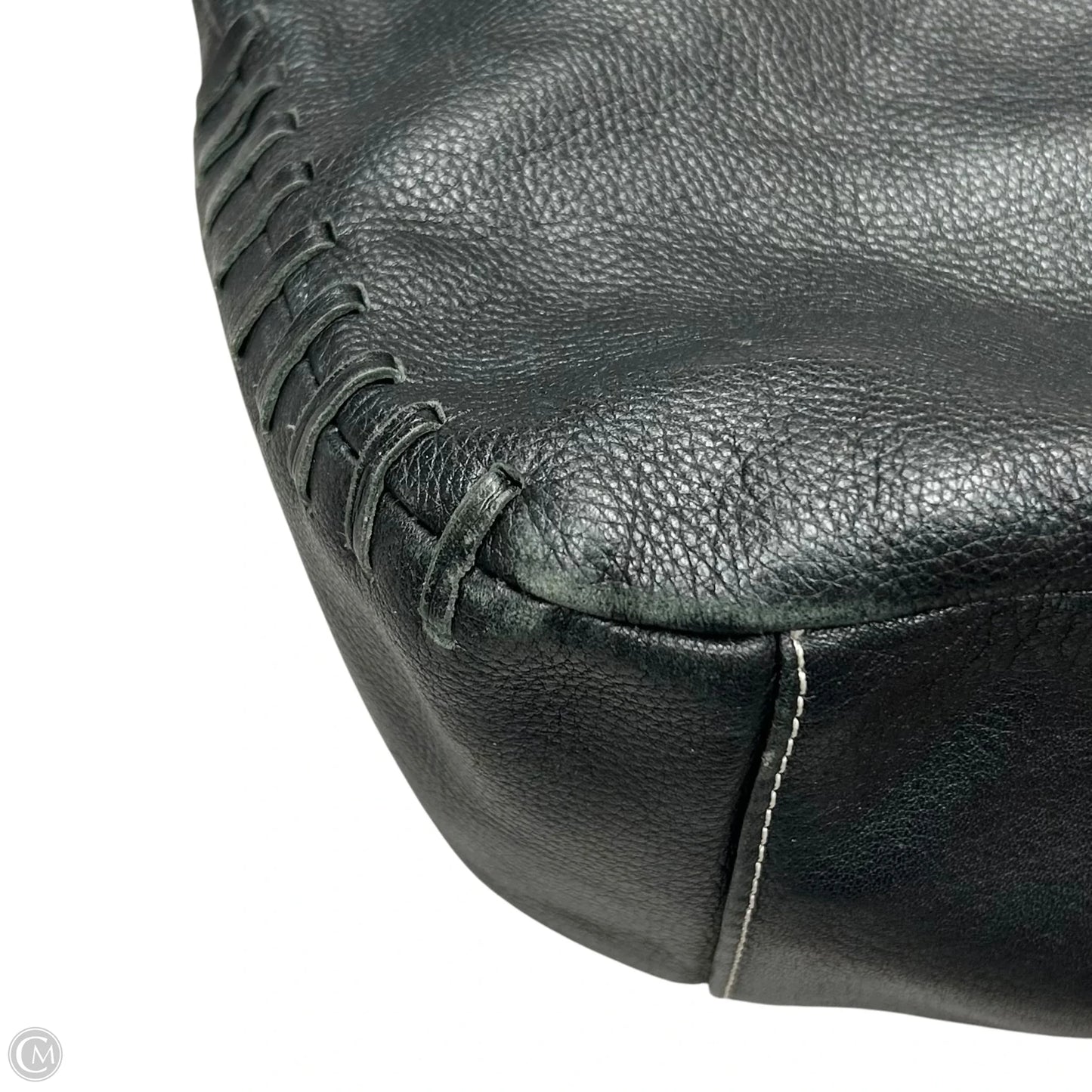Handbag Leather By Clarks, Size: Medium