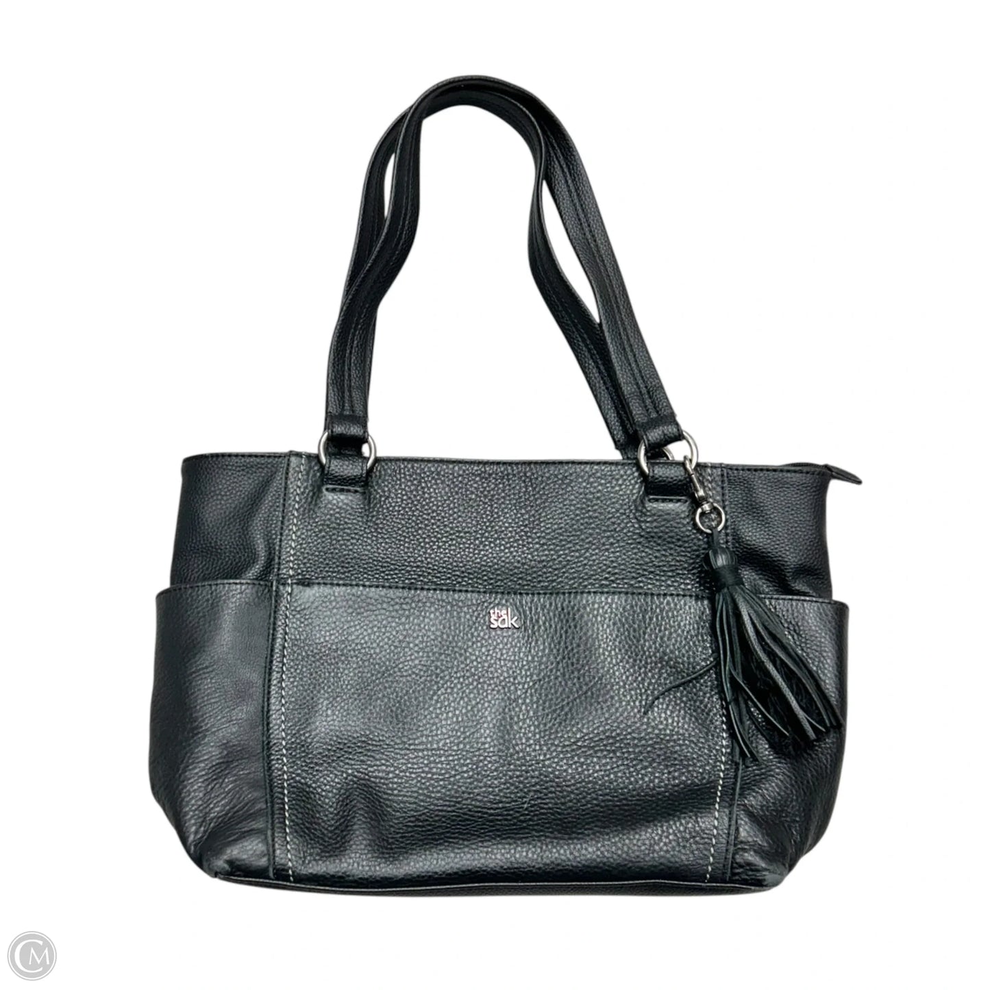 Handbag Leather By The Sak, Size: Medium